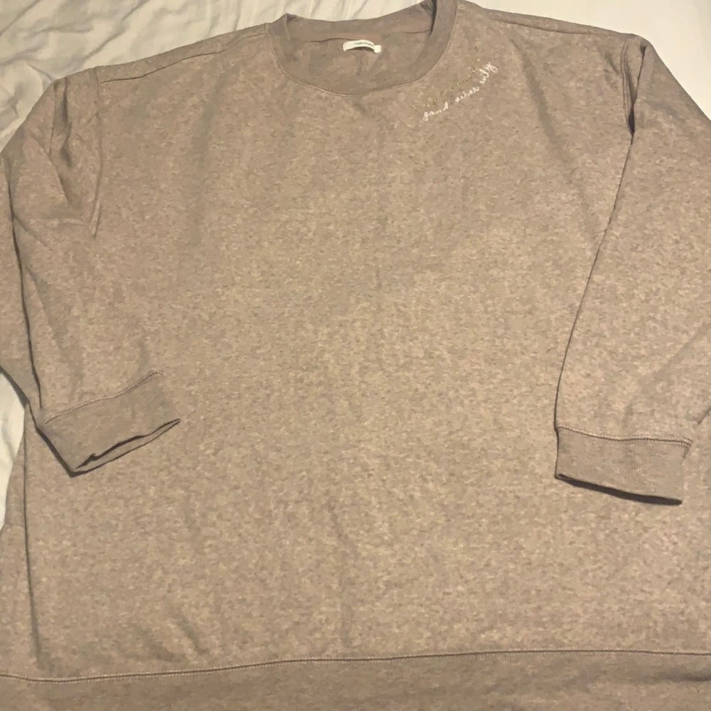 Maurices “good vibes only” crewneck